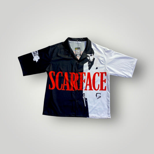 Camisa ScareFace: Estilo Audaz con un Toque Único