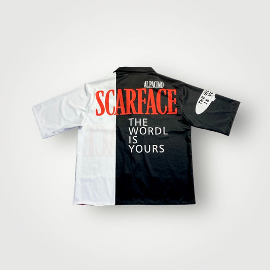 Camisa ScareFace: Estilo Audaz con un Toque Único