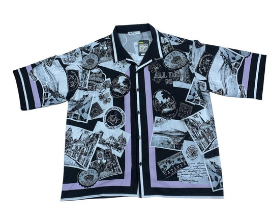 🌍 Camisa "Postales del Mundo" – Edición Vintage ALLDAY95