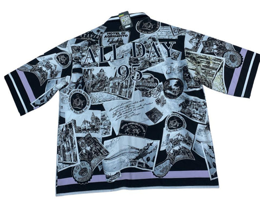 🌍 Camisa "Postales del Mundo" – Edición Vintage ALLDAY95