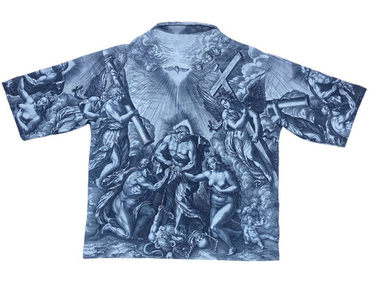 ✨ Camisa "Ascensión Celestial" – Edición Barroca